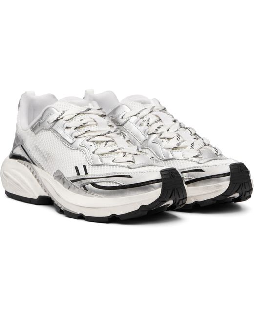 Represent White Storm Torn Sneakers for men