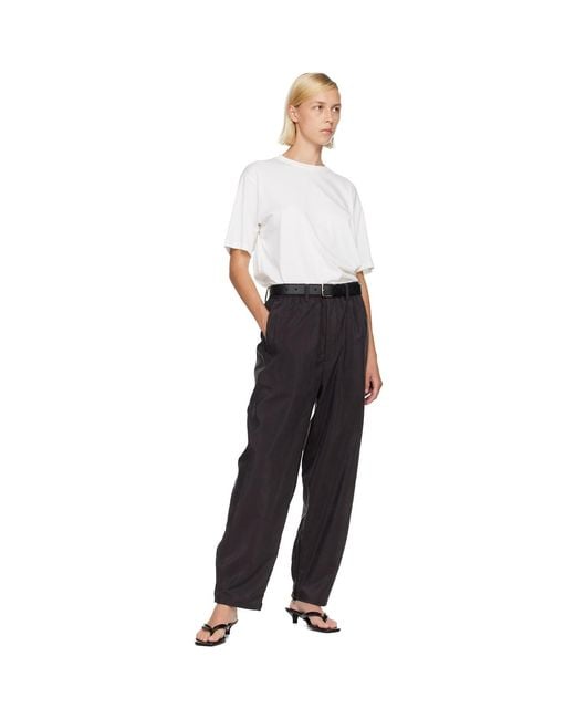 Ssstein Black Pinned Buckle Classic Leather Belt