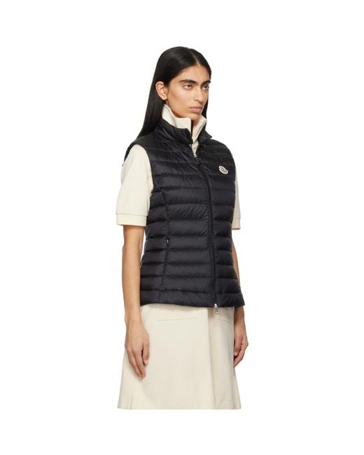 Moncler Black Igens Down Vest