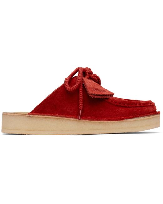 Clarks Red Desert Nomad Mules