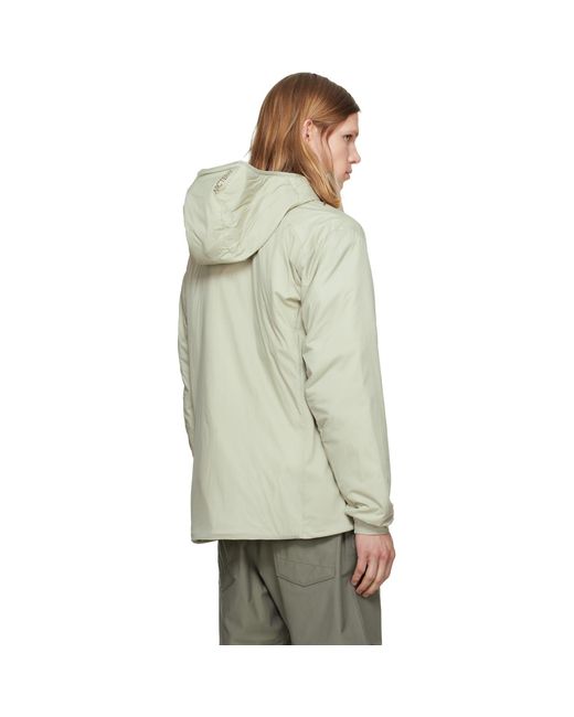 Arc'teryx Green Atom Hoody Jacket for men