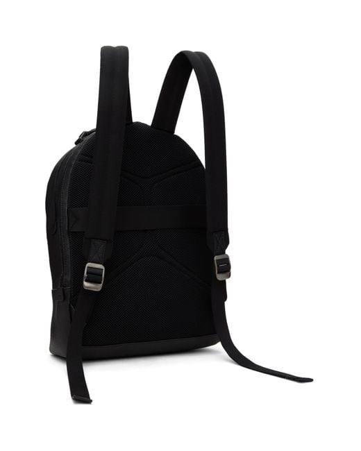 Ferragamo Black Firenze Backpack for men