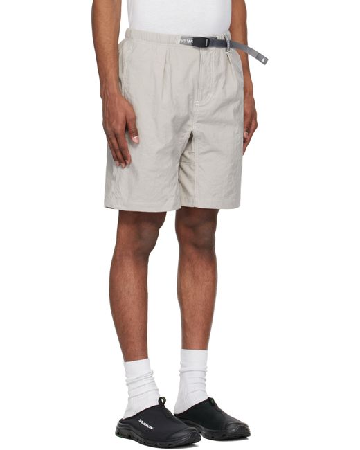 And Wander Natural Gramicci Edition Nylon G Shorts for men