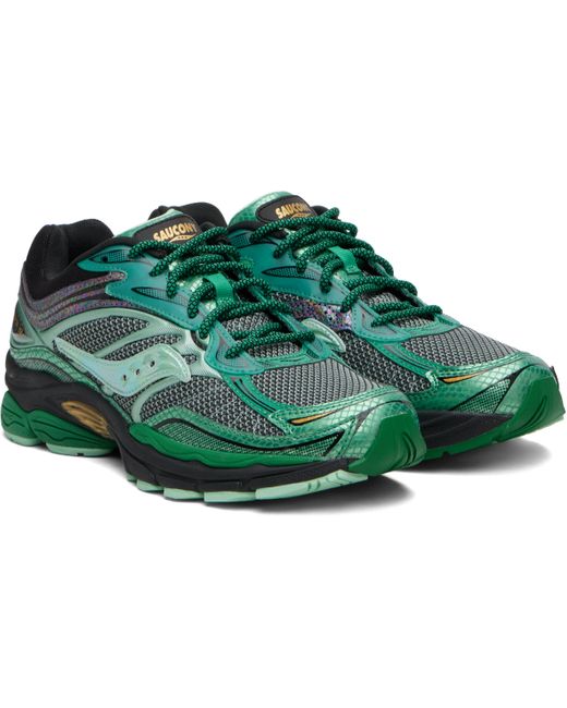 Saucony Black Progrid Omni 9 Glowaconstrictor Sneakers for men