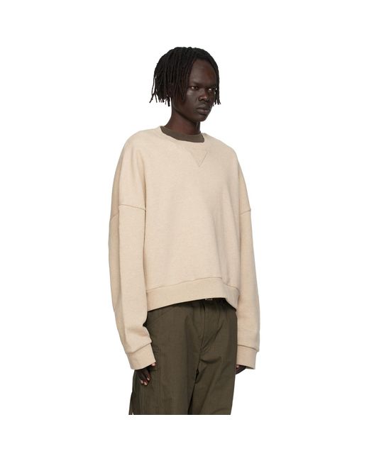 Entire studios Black Box Crew Sweatshirt for men