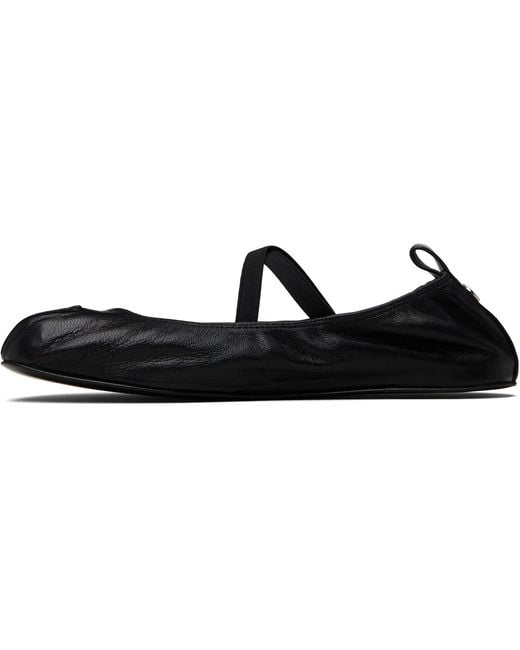 Coperni Black Soft 5T Ballerina Flats