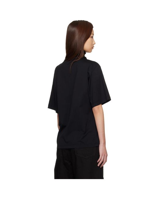Lemaire Black Foulard T-Shirt