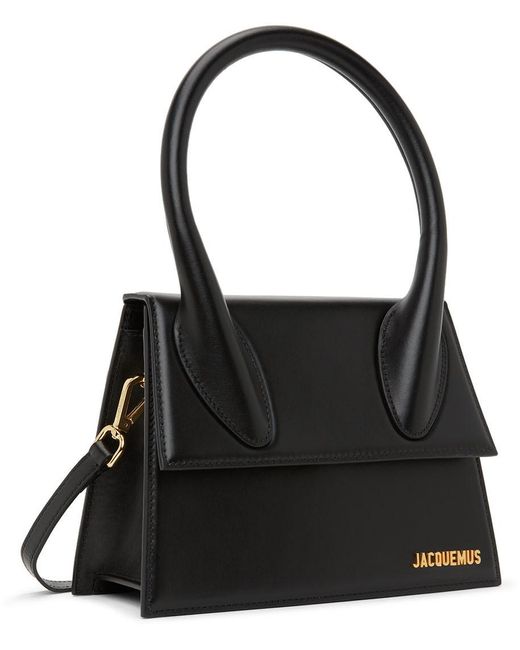 Jacquemus Black 'le Chiquito Grand' Top Handle Bag