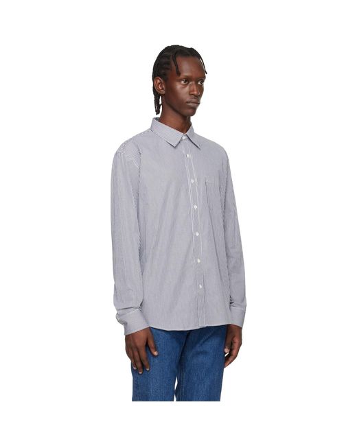 A.P.C. Black Owen Shirt for men