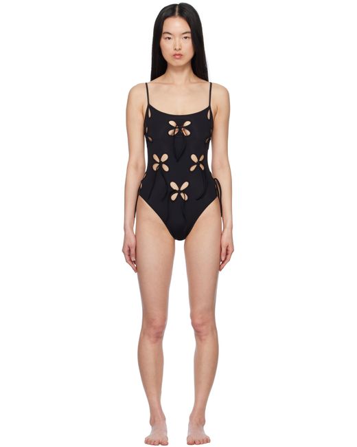 JKim Black Chilla One-Piece Swimsuit