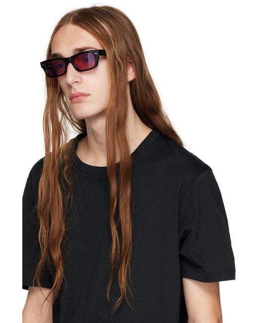 Oliver Peoples Black Davri Sunglasses for men