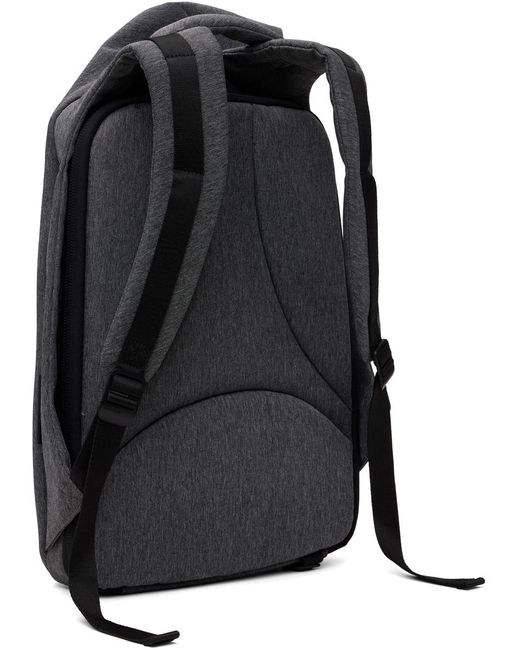 Côte&Ciel Black Isar M Ecoyarn Backpack for men