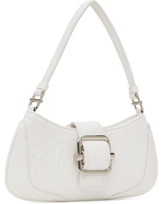 Petit sac blanc à boucle brocle OSOI en coloris White