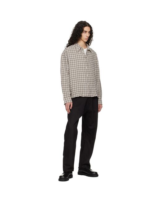 Studio Nicholson Black Marylebone Jeans for men