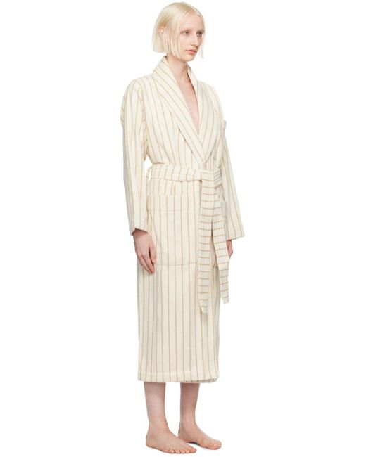 Tekla Black Off-tan Original Bathrobe