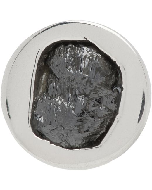 Parts Of 4 Metallic Tiny Stud Single Earring for men