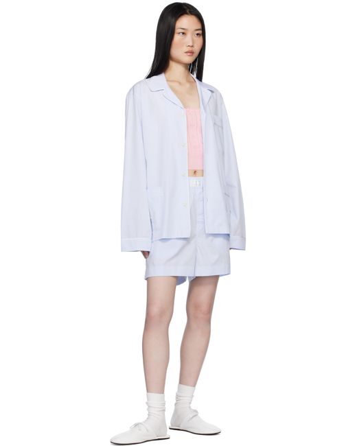 MAGNIBERG ブルー Dolce パジャマ ショートパンツ White