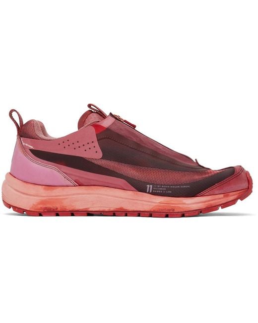 Boris Bidjan Saberi 11 Salomon Edition Bamba 2 Low V2 Sneakers in Red for Men Lyst Canada