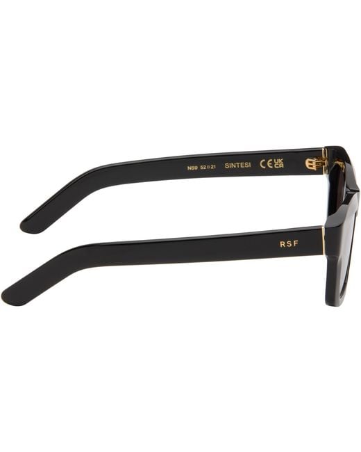 Retrosuperfuture Black Sintesi Sunglasses for men