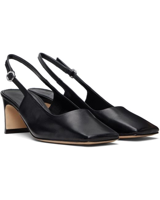 Aeyde Black Liza Heels