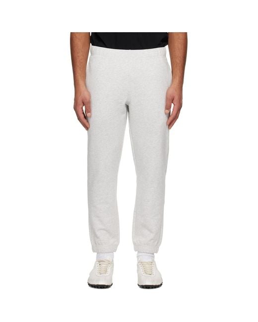 Aape By A Bathing Ape White Logo Patch Sweatpants for men