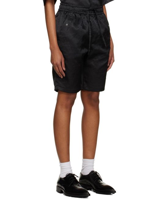 Needles Black String Cowboy Shorts