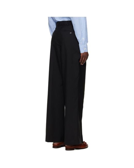mfpen Black Primary Trousers