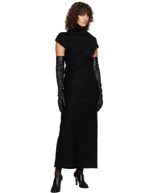 The Row Black Kamil Maxi Dress