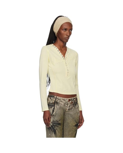 Miss Sixty Black Knwls Edition Logo Patchwork Top
