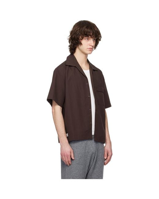 Entire studios Brown Pajama Shirt for men