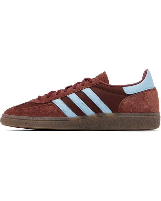 Adidas Originals Brown Handball Spezial Sneakers for men