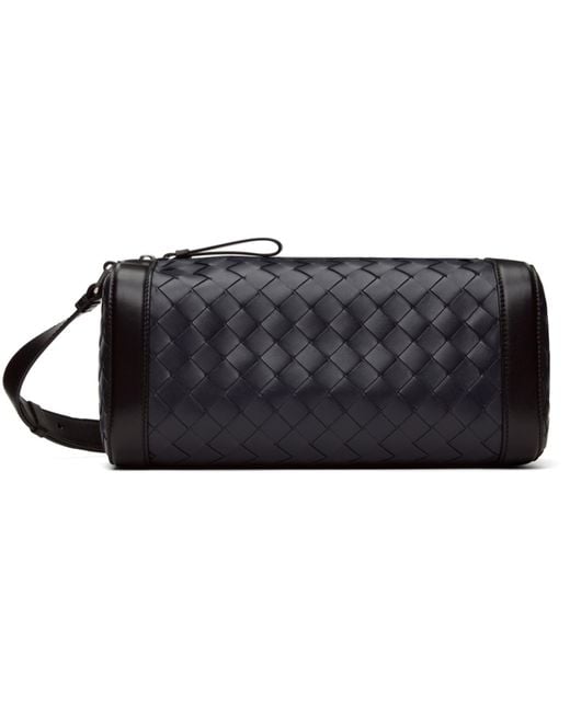 Bottega Veneta Black Brick Intrecciato Bag for men