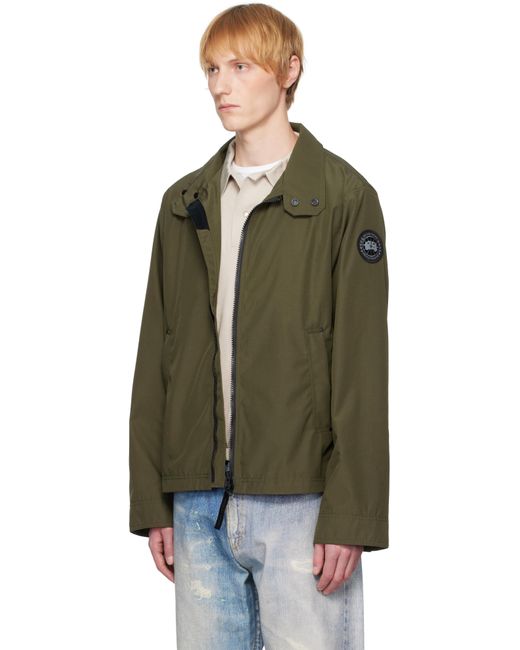Canada Goose Green Khaki Label' Rosedale Jacket for men