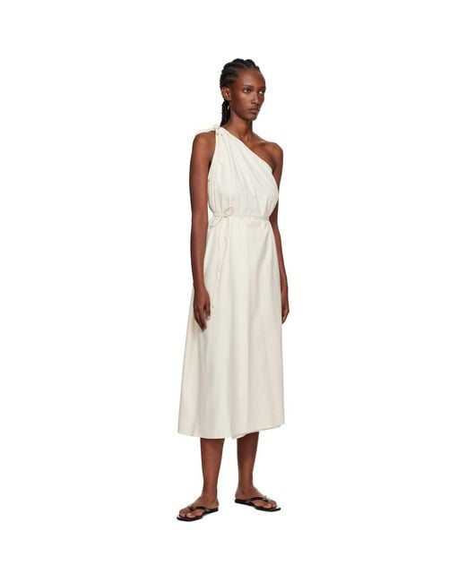 Baserange Black Off- View Midi Dress