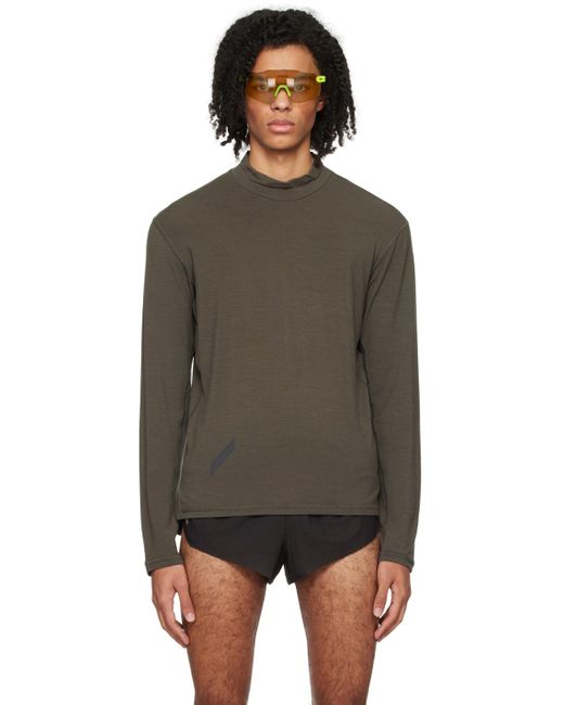 Pull Molletonne Kaki A Col Cheminee Soar Running pour homme en coloris Noir Lyst