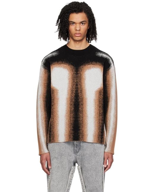 Y. Project Black Gradient Sweater for men