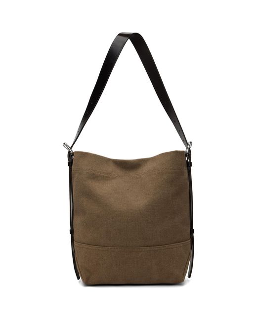 Lemaire Brown Small Belted Tote