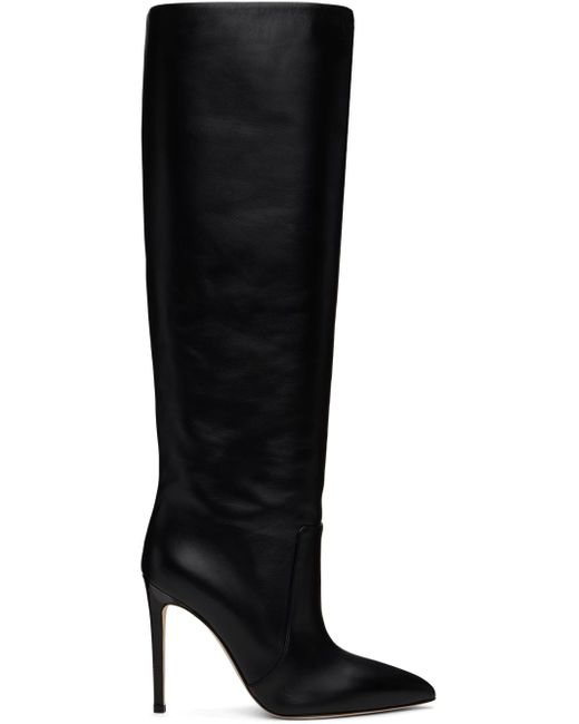 Paris Texas Black Stiletto Tall Boots