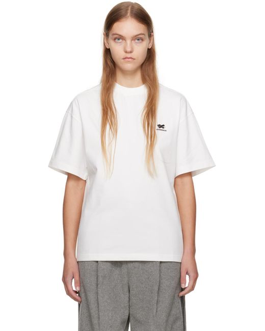 Adererror Off-white Embroidered T-shirt