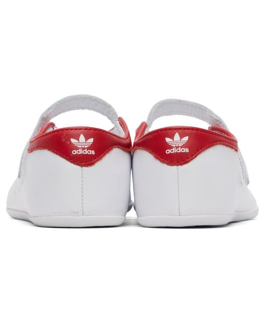 Adidas Originals Pink Stan Smith Lo Ballerina Flats