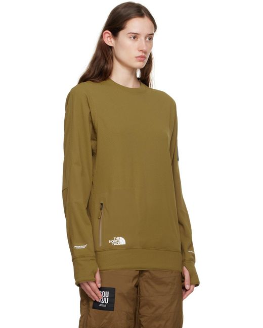 Undercover Green Tan The North Face Edition Long Sleeve T-shirt