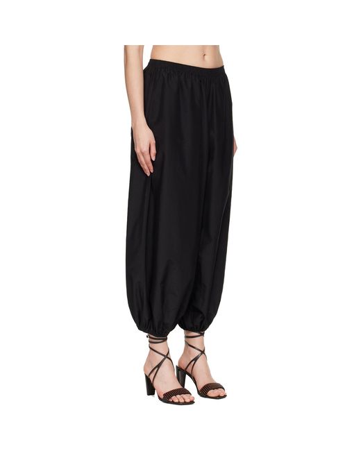 Loulou de Saison Black Almaya Cocoon Trousers