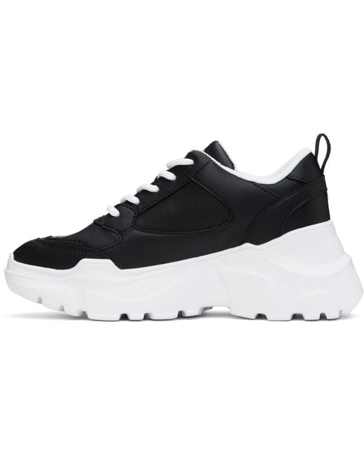 Versace Jeans Couture Black Speedtrack Sneakers