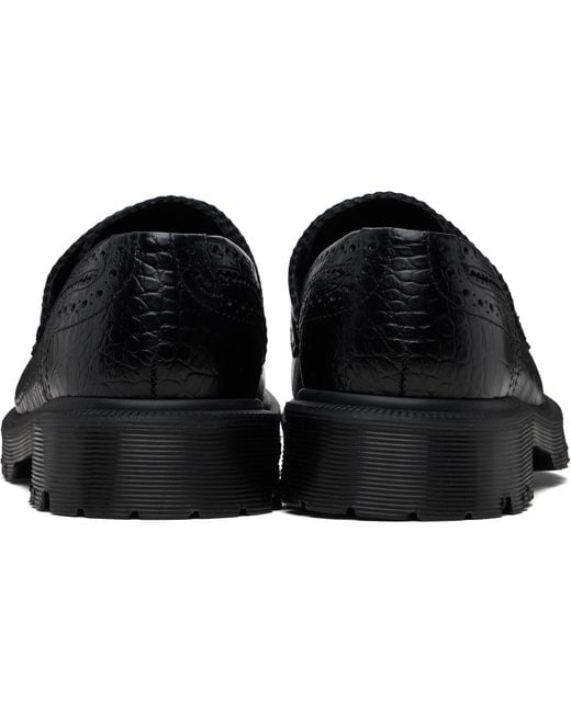 Dr. Martens Black Penton Loafers for men
