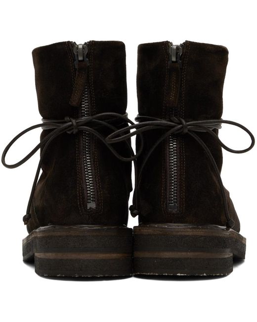 Marsèll Black Brown Parrucca Boots