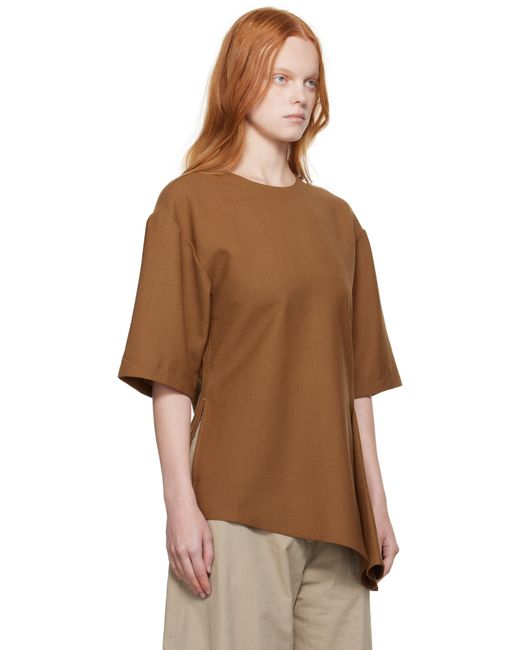 Studio Nicholson ブラウン Vichy トップス Brown
