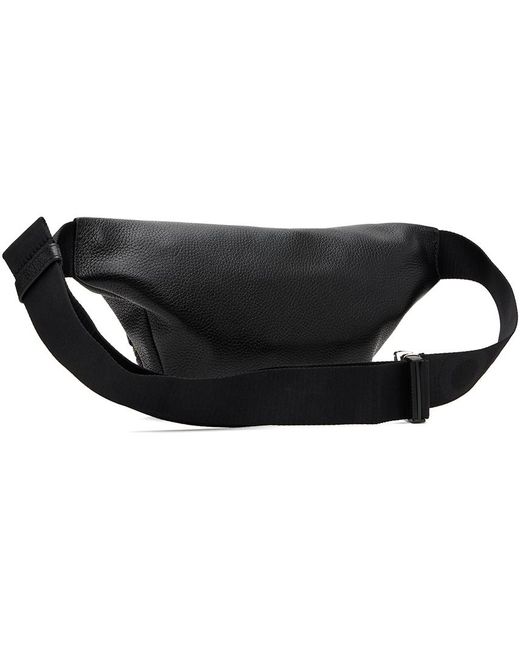 Marc Jacobs Black 'the Leather' Belt Bag