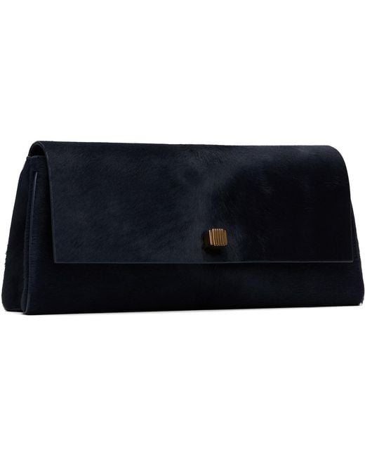 Khaite Blue Audrey Clutch