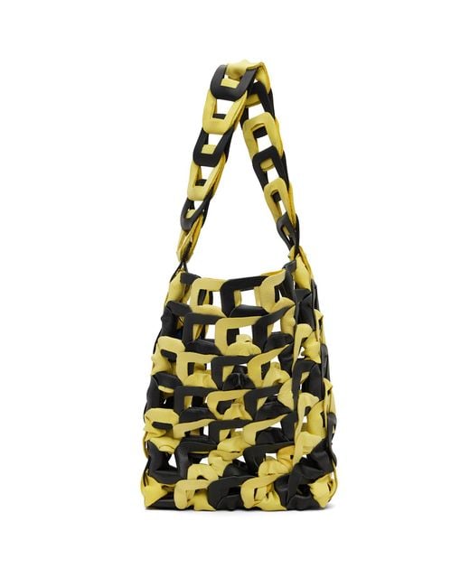 SC103 Black Links Medium Tote for men