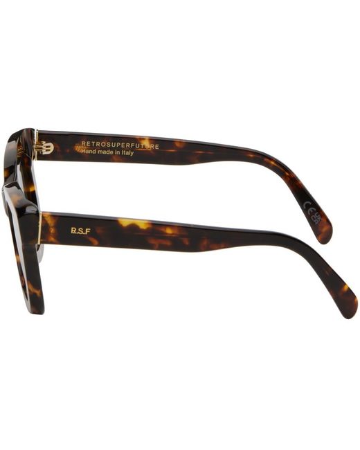 Retrosuperfuture Black Altura Sunglasses for men